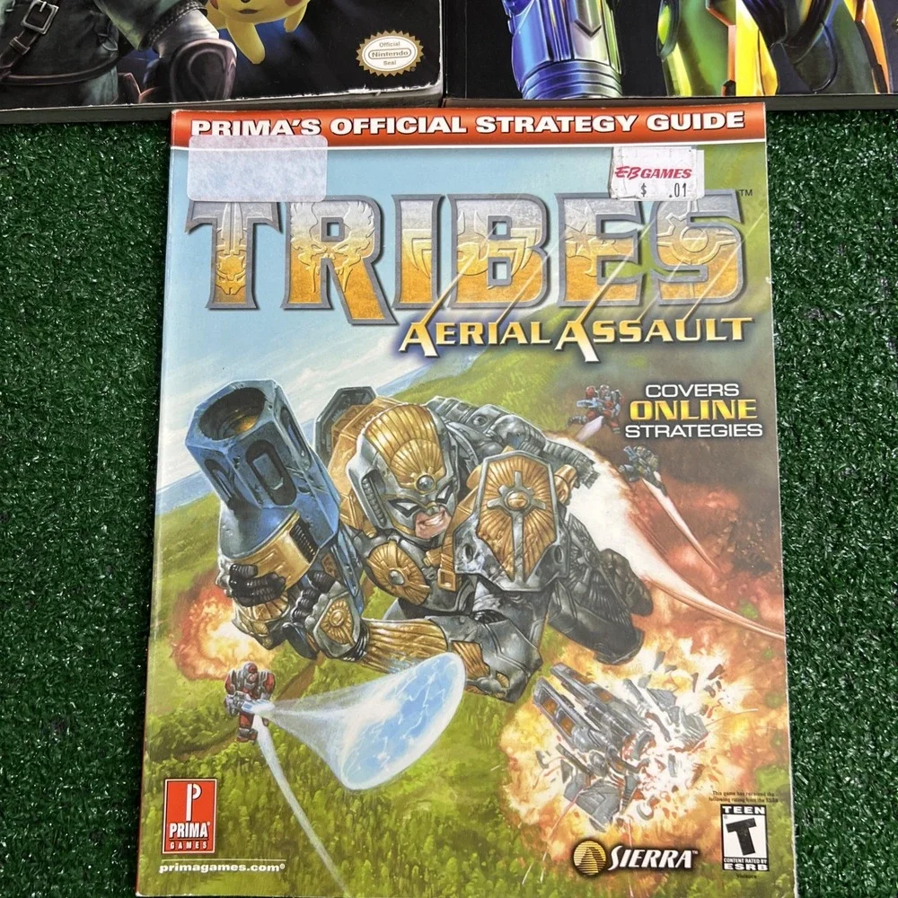 Lot Of 3 Gaming Strategy Books Metroid Prime 3‎ Tribes Super Smash Bros